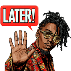 Comic Style Dreadlocks Men | English Ver