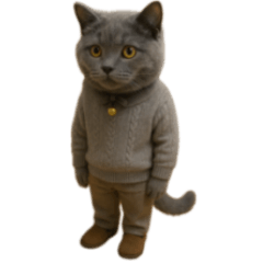 British Shorthair Big Sticker