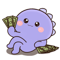 Purple Dino 3 : Animated