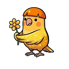 一隻 小小鳥 關我鳥事 無字 動態貼圖