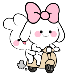 Rabbit Pita : Pop-up stickers