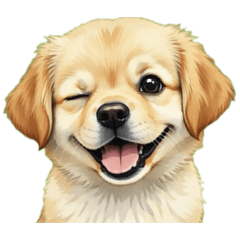 黃金獵犬懂你：最暖聊天貼圖