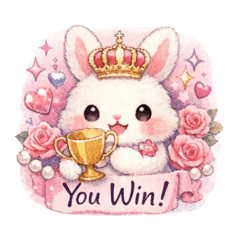 Cute FPS Bunny Stickers