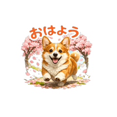 Spring Corgi Spring  Life