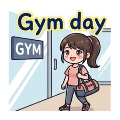 愛運動的TW女生（健身，Be a better me)