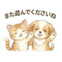 Animal stamps/used every day mom friends