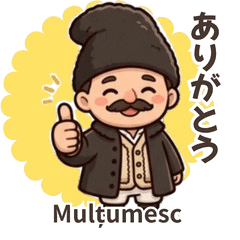 A cheerful old man from Romania