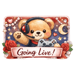 Teddy Bear Stream & Chat Stickers