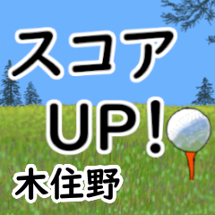 Kishino'having fun golfing (2)