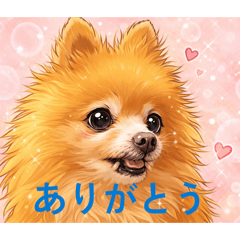 Pomeranian Daily Life Stamps