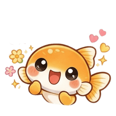 Medapon the Medaka: Cute Daily Stickers