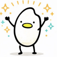 Easygoing Rice Stickers