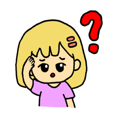 情緒起伏不定的金髮女子