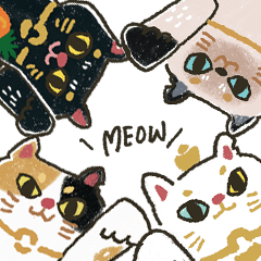 我有一隻招財貓