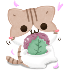 unmotivated calico cat spring 3D