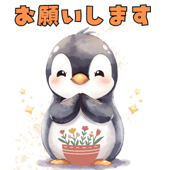 Cute penguin stickers12