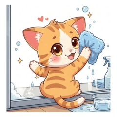 Daily Kitten Life (Big Text)