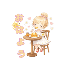 Hono-chan Cute Daily Stickers