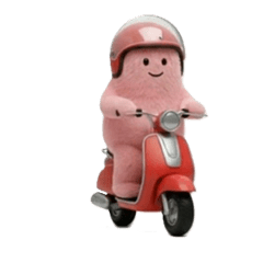 Animated Fluffy Pink "Uo"