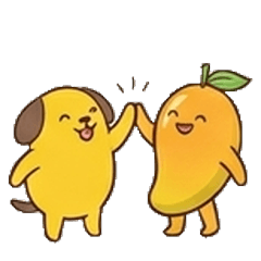 芒果小狗【無文字】