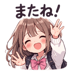 Kawaii JK Daily Stickers