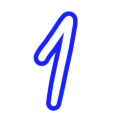 Numbers, letters, and symbols.