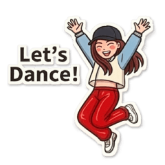 LINE stickers for Erika