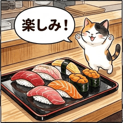 三花貓美食之旅：各地名產與旅行貼圖