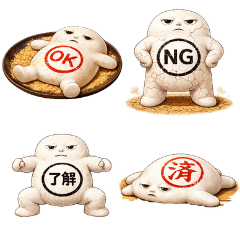 Surreal Mochi Stickers2