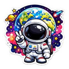 Surreal Astronaut Life (Polite)