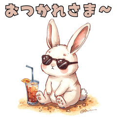 Cute Bunny Stickers 0615