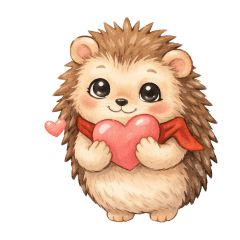 可愛刺蝟日常回覆貼圖 永遠好用