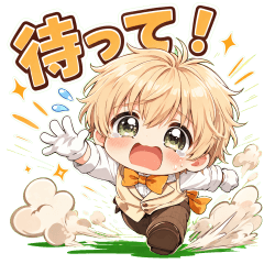 可愛執事男孩敬語貼圖