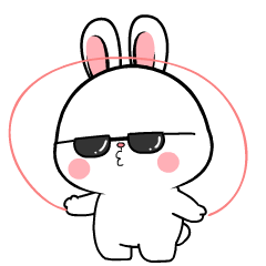 Funny Rabbit 5 : Pop-up stickers