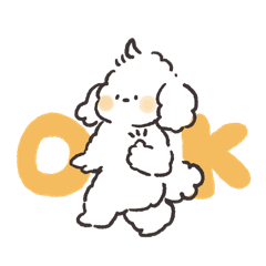 Cute dog daily stickers!