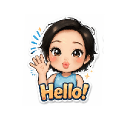 Sweet Girl Dairy Stickers