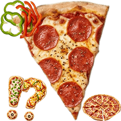 各種披薩現場表演