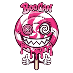Psychedelic Creepy Candy BooCan