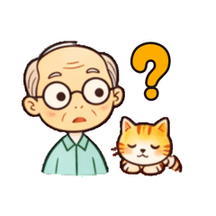 Grandpa & Cat Again