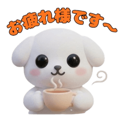 lovely puppy stickers 2