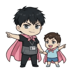 Friendly Male Nurse & Kids in Hospital