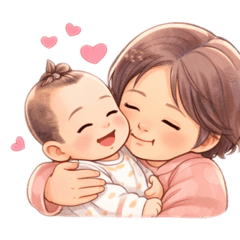 阿嬤與金孫日常