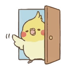 Cute Cockatiel Stickers001