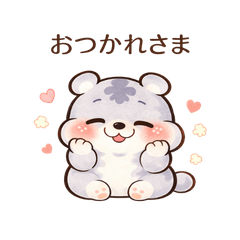 Yuru Mochi Hamster Gentle Daily Stickers