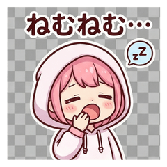 Cute Pink Ribbon Girl: Spring2