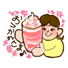 Spring Stickers for Greetings