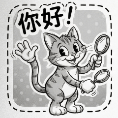 神奇小貓 Handtail Catty