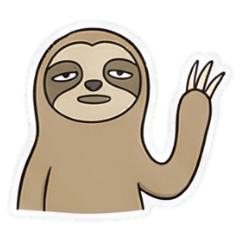 動物日常俱樂部-樹懶