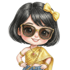 Mint: Yellow Sabai & Jeans