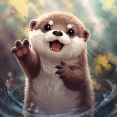 Cute Animal Daily Stickers1972